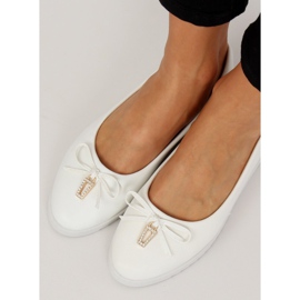 Bailarinas de mujer blancas YSD-04 White blanco 2