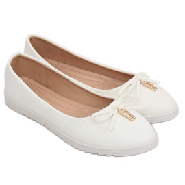Bailarinas de mujer blancas YSD-04 White blanco 3