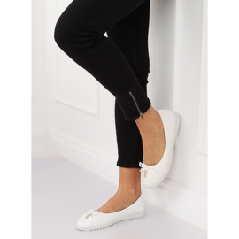Bailarinas de mujer blancas YSD-04 White blanco 1