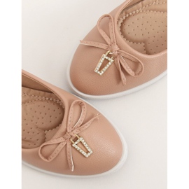 Bailarinas de mujer beige YSD-04 Nude 3