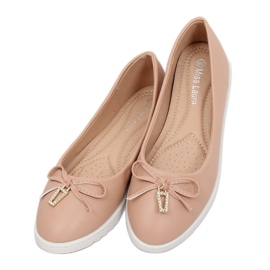 Bailarinas de mujer beige YSD-04 Nude 4