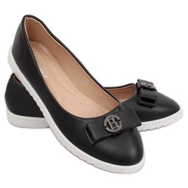 Bailarinas de mujer negras YSD-03 Black negro 2