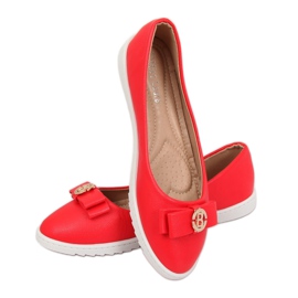 Bailarinas de mujer rojas YSD-03 Red rojo 3
