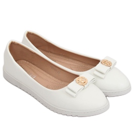 Bailarinas de mujer blancas YSD-03 White blanco 3