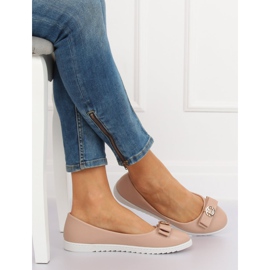 Bailarinas de mujer beige YSD-03 Nude 3