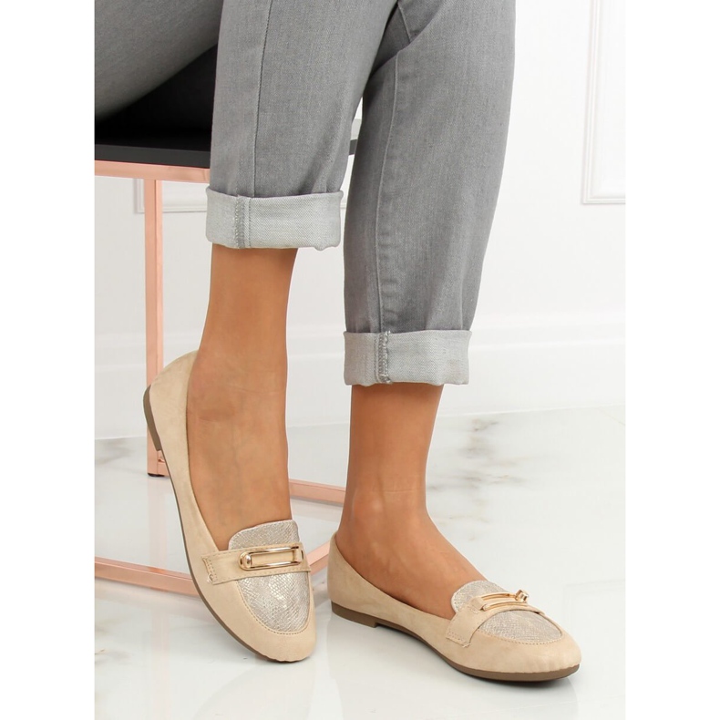 Mocasines beige mujer VS-662 Khaki 2 Mocasines beige mujer VS-662 Khaki 2