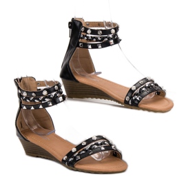 SHELOVET Sandalias Rock negro 3