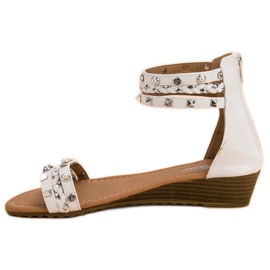 SHELOVET Sandalias Rock blanco 5