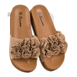 Primavera Pantuflas beige 4