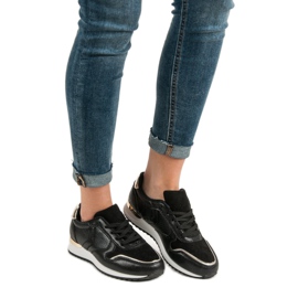 SHELOVET Calzado deportivo casual negro 1