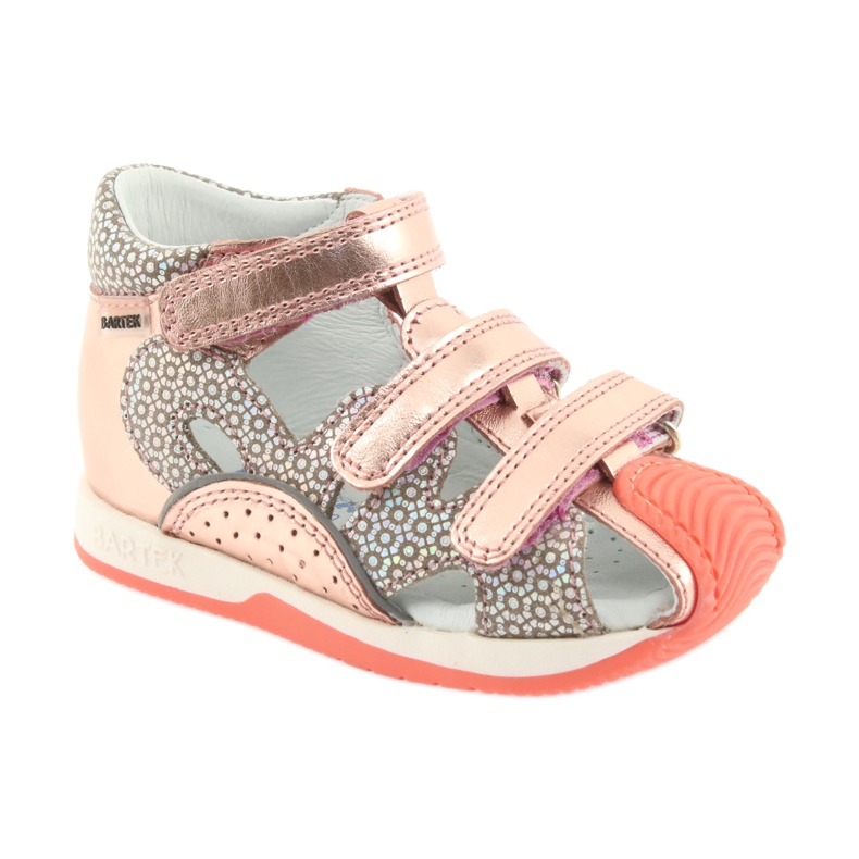 Sandalias Bartek 81021 oro rosa naranja gris amarillo rosado 1 Sandalias Bartek 81021 oro rosa naranja gris amarillo rosado 1