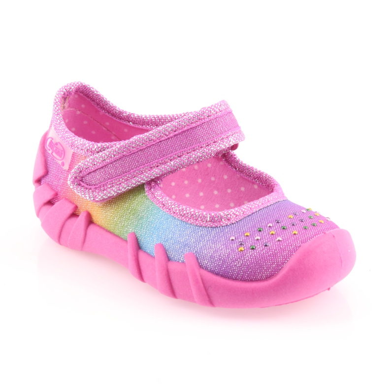 Zapato infantil color befado 109P183 rosa multicolor 2