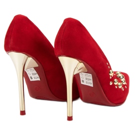 Seastar Tacones altos sexy rojo 1