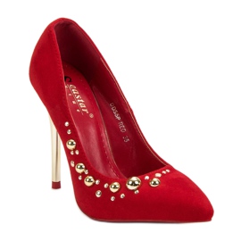 Seastar Tacones altos sexy rojo 3