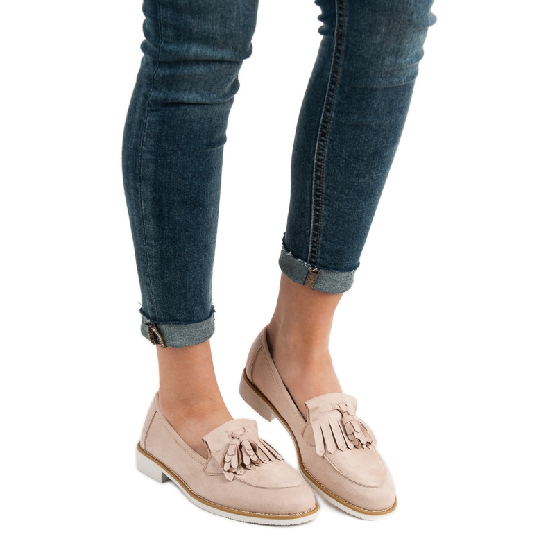 Mocasines VICES beige 2