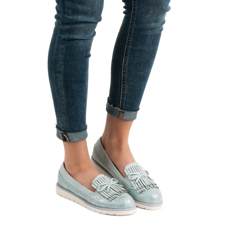 Balada Mocasines azules de mujer 2