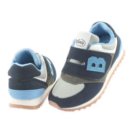 Calzado infantil befado 516Y041 gris azul marino 5