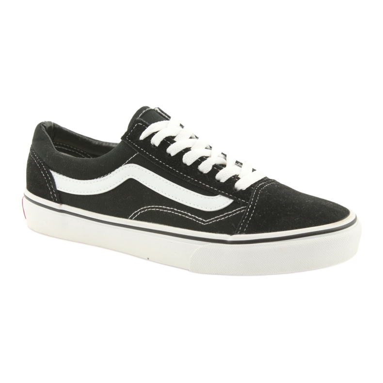 Old Skool Vans negro blanco 1