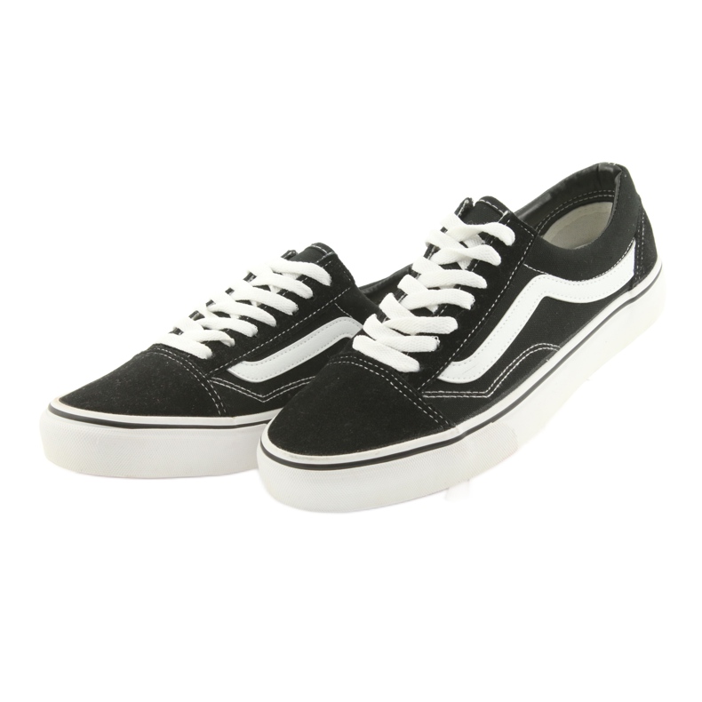 Old Skool Vans negro blanco 3