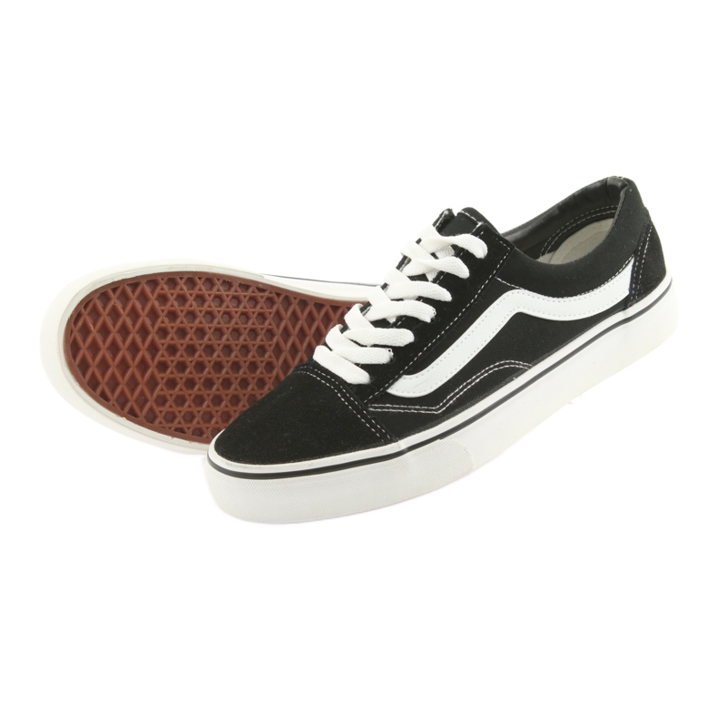 Old Skool Vans negro blanco 5