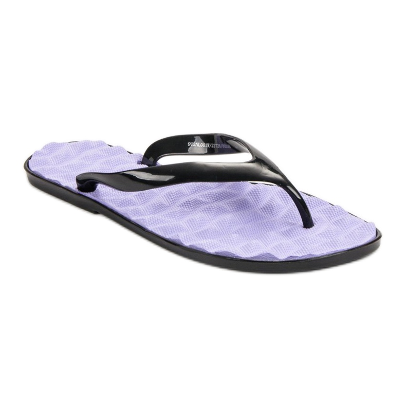 SHELOVET Chanclas de goma violeta 1