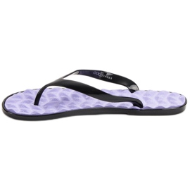 SHELOVET Chanclas de goma violeta 2