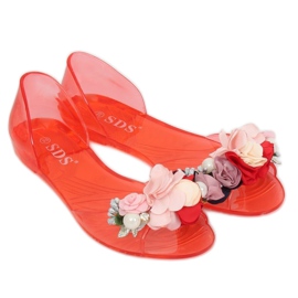 Bailarinas rojas Meliski 7620-PL Rojo 1