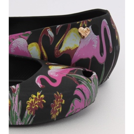 Meliski con flamencos negro CK85 Negro violeta multicolor 1
