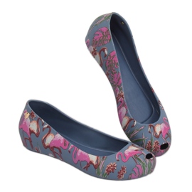 Meliski con flamencos azul marino CK85 Azul violeta multicolor 1