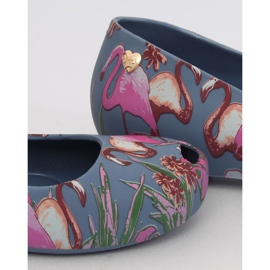Meliski con flamencos azul marino CK85 Azul violeta multicolor 2