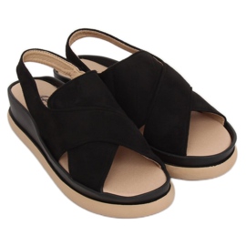 Sandalias de mujer negras G-202 Black negro 3