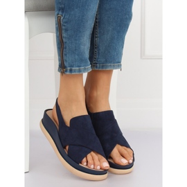 Sandalias mujer azul marino G-202 Azul 1