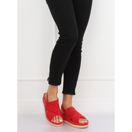 Sandalias de mujer rojas G-202 Red rojo 2