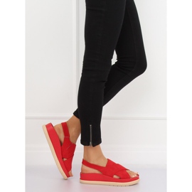 Sandalias de mujer rojas G-202 Red rojo 1