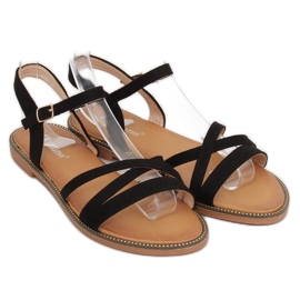 Sandalias de mujer negras S55 Black negro 2