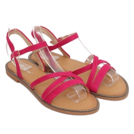 Sandalias mujer fucsia S55 Rosered rosado 2 Sandalias mujer fucsia S55 Rosered rosado 2