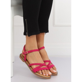 Sandalias mujer fucsia S55 Rosered rosado 3