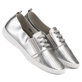 Super Mode Zapatillas Plateadas gris 2
