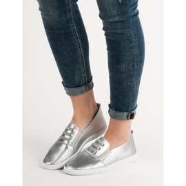 Super Mode Zapatillas Plateadas gris 6