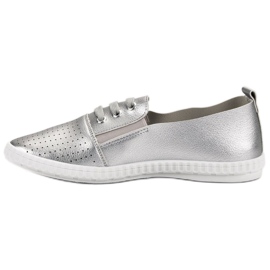 Super Mode Zapatillas Plateadas gris 4
