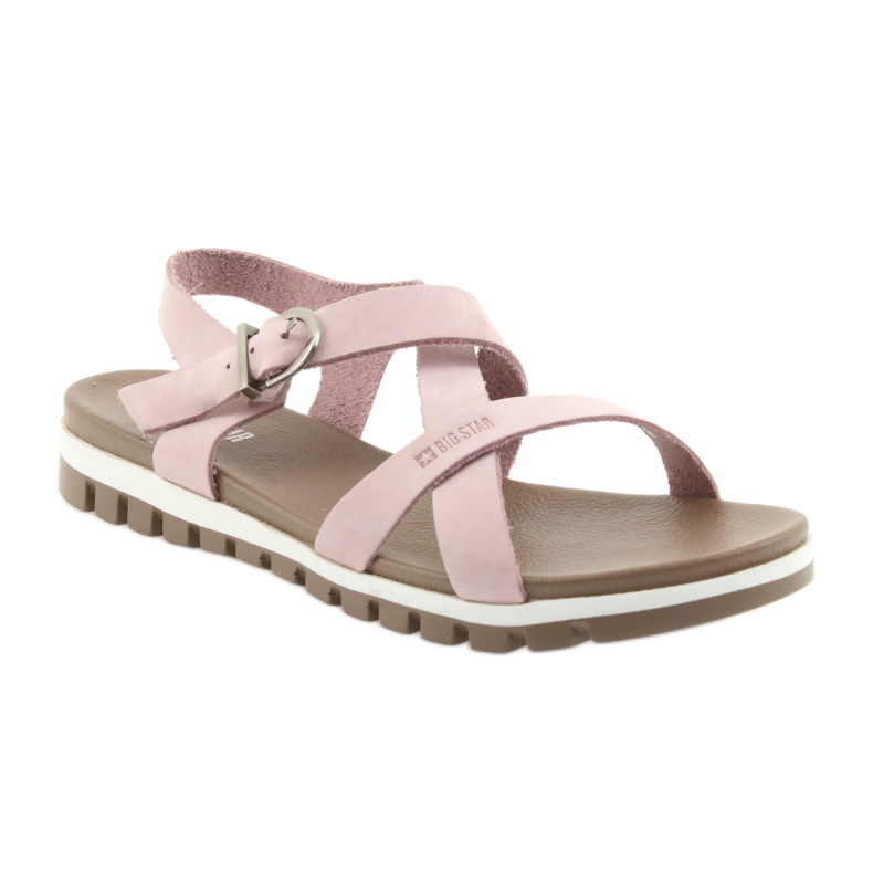 Sandalias de mujer Big Star 274971 rosado 1
