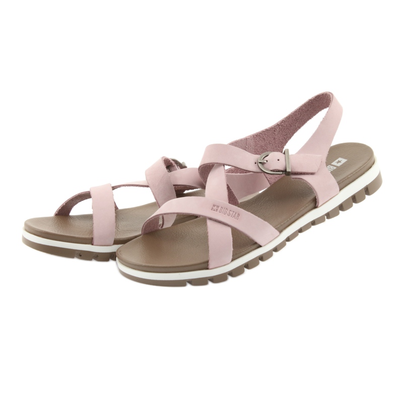 Sandalias de mujer Big Star 274971 rosado 3