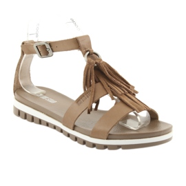 Sandalias boho Big Star 274958 marrón 1