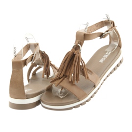Sandalias boho Big Star 274958 marrón 4