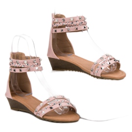 SHELOVET Sandalias Rock rosado 3