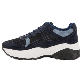 SHELOVET Zapatillas azul marino 6