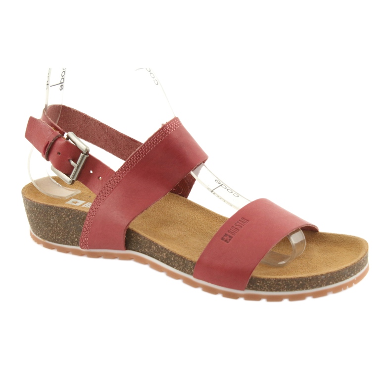 Sandalias rojas de mujer Big Star 274A016 rojo 1