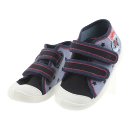 Zapatos deportivos befado para niños 212P057 rojo azul marino azul 3
