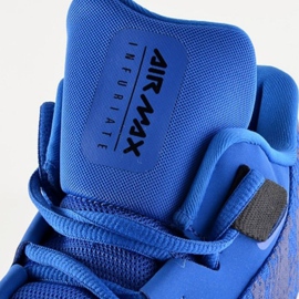 Zapatillas de baloncesto Nike Air Max Infuriate 2 Mid M AA7066-400 azul azul 1