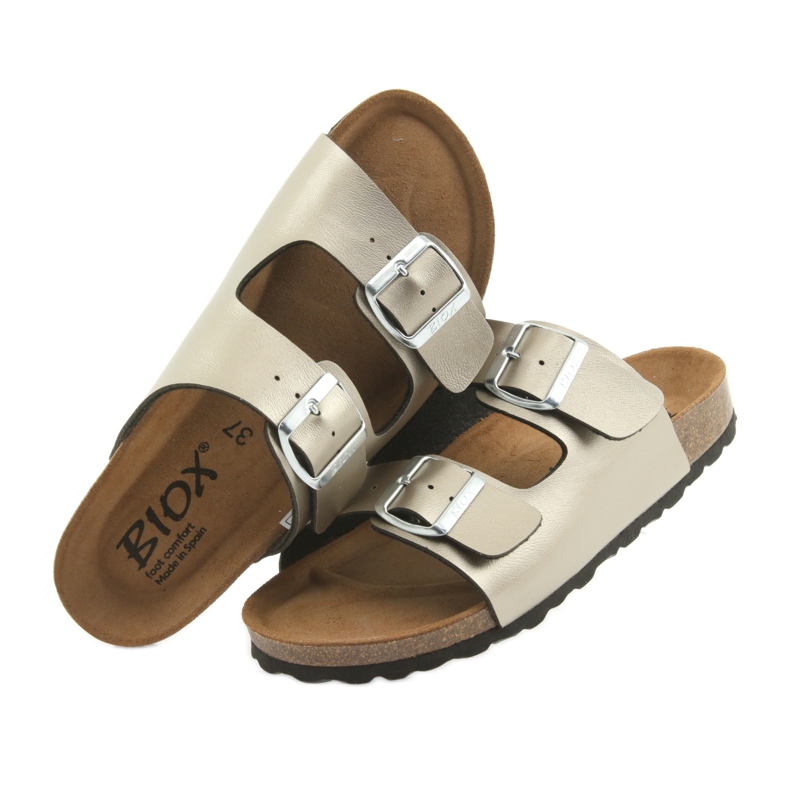 Zapatillas médicas IZZI BIOX ALEX oro dorado 4